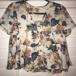 Urban Outfitters floral top